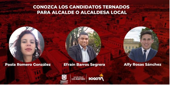 Paola Romero González (1 voto), Efraín Barros Segrera (2 votos) y Alfy Rosas Sánchez (3 votos), fueron los elegidos.  