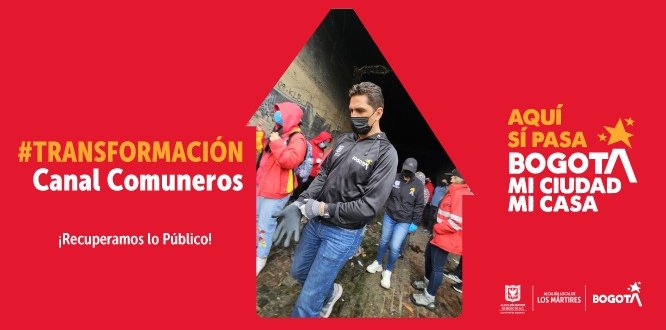 Foto operativo IVC realizado en el Canal Comuneros de la localidad de Los Mártires
