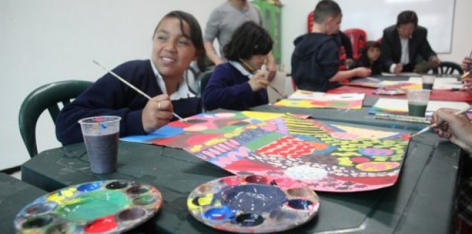 Los Mártires cuenta con espacios culturales y artísticos para que niños y adultos aprovechen el tiempo libre