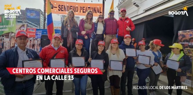 Jornada Centros Comerciales Seguros - Localidad de Los Mártires