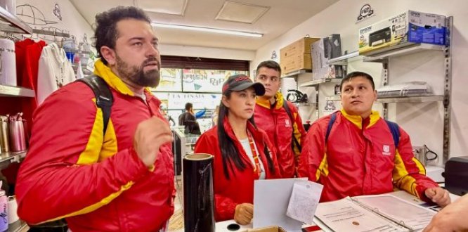 Alcaldía de Los Mártires verifica cumplimiento de normas en establecimientos