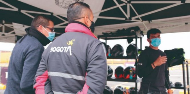 Alianza entre Distrito y privados para reducir accidentalidad de motociclistas en Los Mártires 