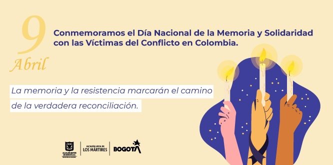  Hoy conmemoramos el Día Nacional de la Memoria y la Solidaridad con las Víctimas del Conflicto en Colombia