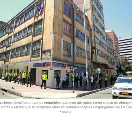 Duro golpe a las finanzas de La Casona, estructura dedicada al tráfico de drogas en Bogotá