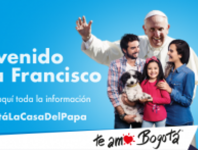 Visita  Apóstolica del Papa Francisco a Bogotá. 
