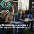 Mesa de trabajo con comerciantes de la localidad de Los Mártires