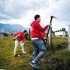 Operativo de limpieza en Los Mártires