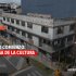 Foto antigua sede de la Casa de la cultrua en proceso de demolición y construcción . localidad de los Mártires