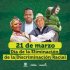 Foto con texto alusivo al Día de la Eliminación de la Discriminación Racial